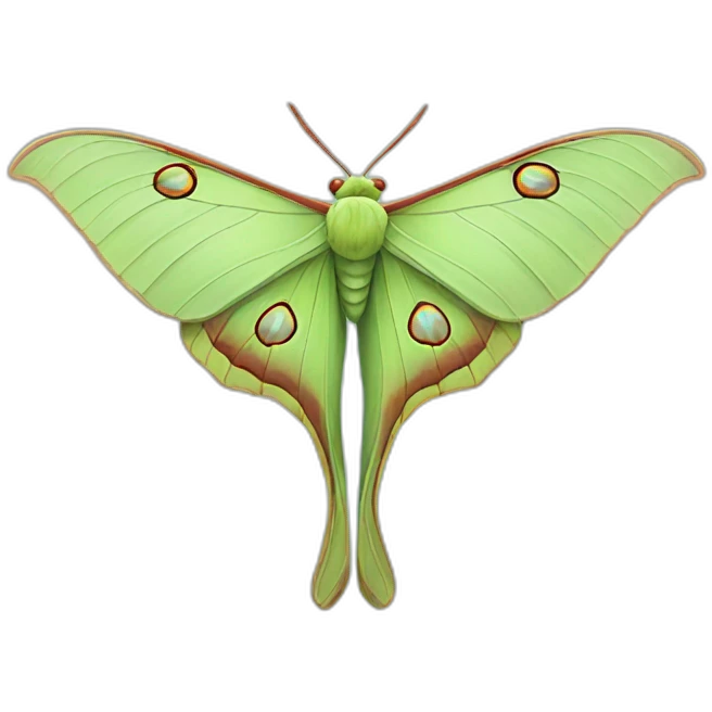 Luna Moth emoji