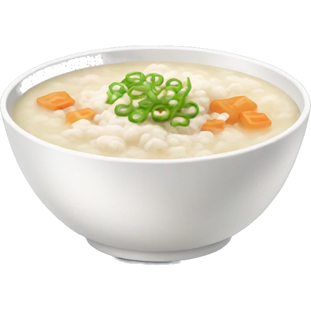 congee in a bowl  emoji