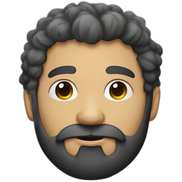 Hairy man emoji