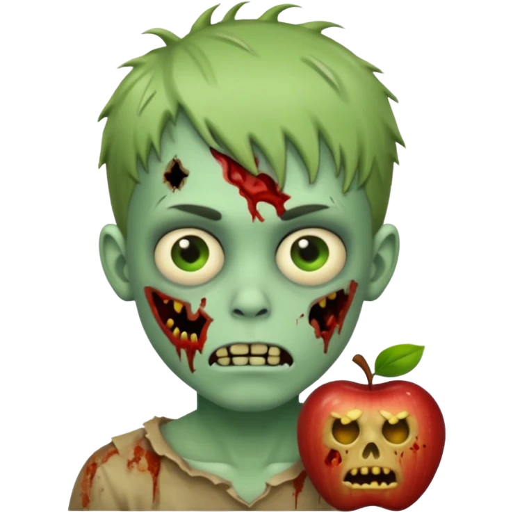 boy zombie apple style emoji emoji