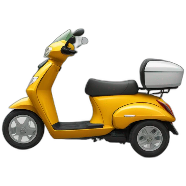 Piaggio tricycle emoji