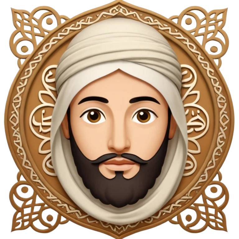 Allah Witten in Arabic emoji