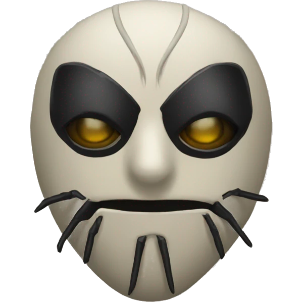 Spider mask  emoji
