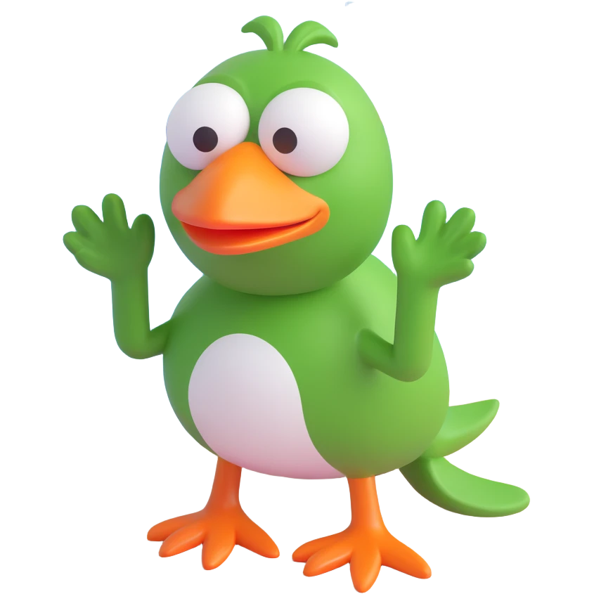 Pepe prie jūros 3D baltu fonu emoji