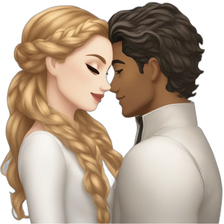 Feyre + Rhysand emoji