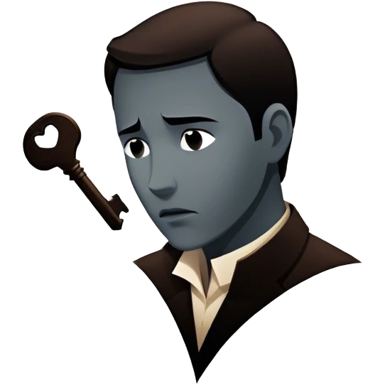Icon for Drama Movies: A vintage movie poster-style design featuring a tense scene with emotional expressions, a dimly lit background, and key dramatic elements like a silhouette of a person in despair. Bold, cinematic typography. Transparent background. emoji