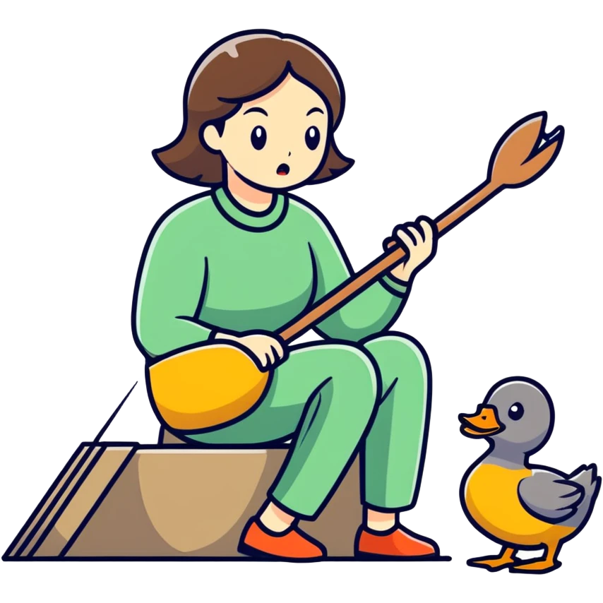 Mom kills duck emoji