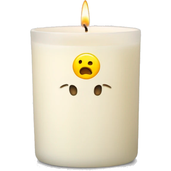 3 wick candle  emoji