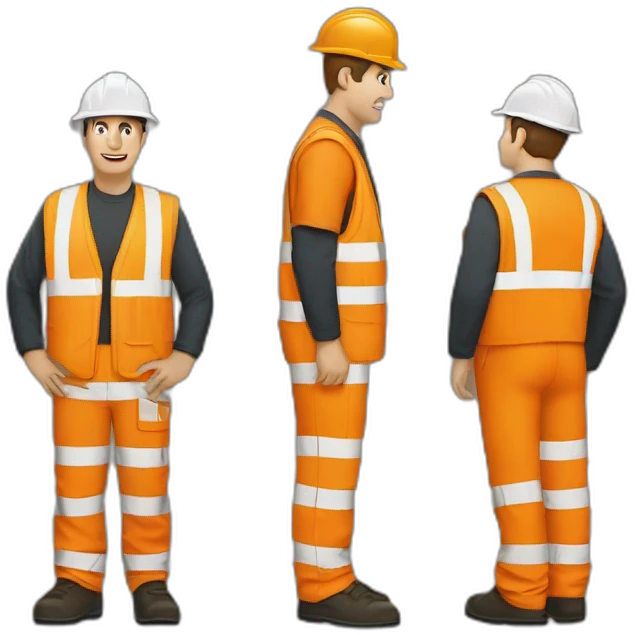 Plot orange de Travaux emoji