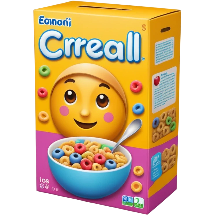 Cereal box emoji