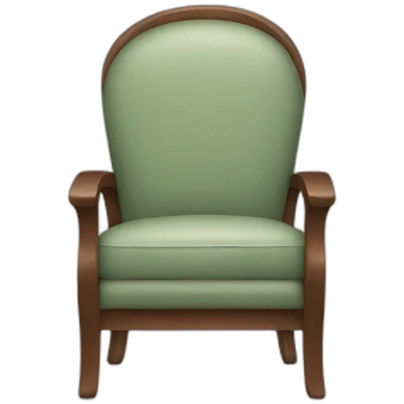 john wicker chair emoji