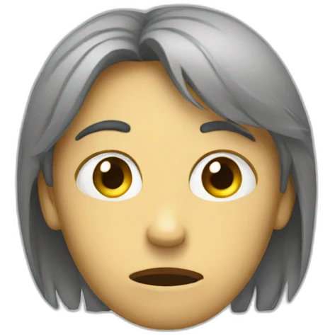 Triste emoji
