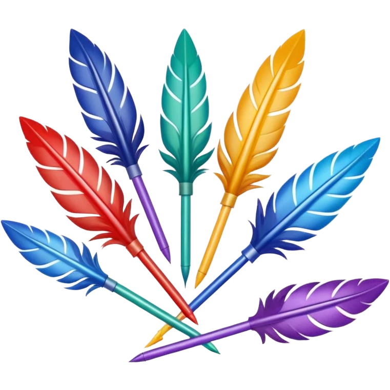 cible fléchette de différente couleur emoji