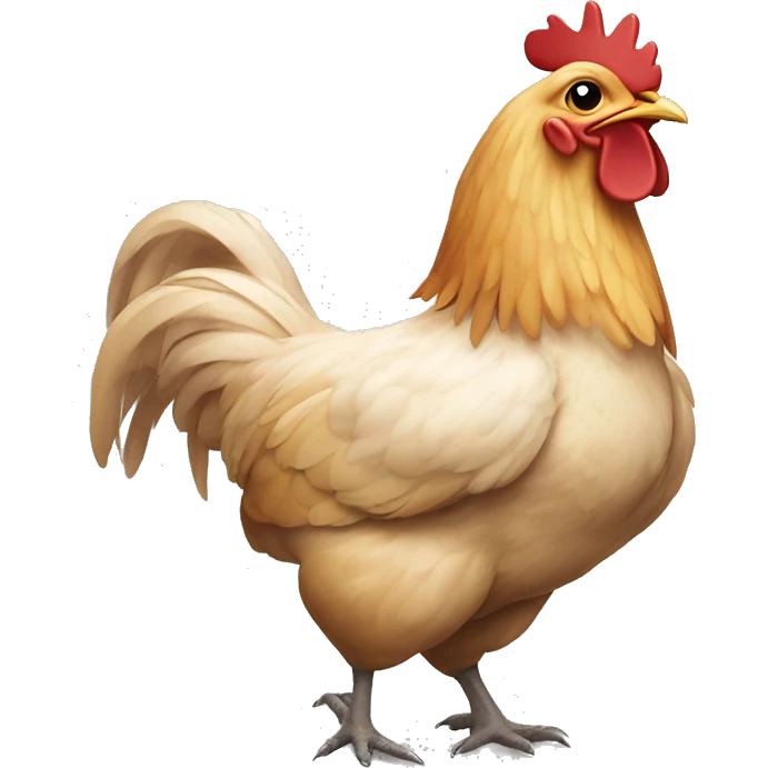 chicken runs emoji
