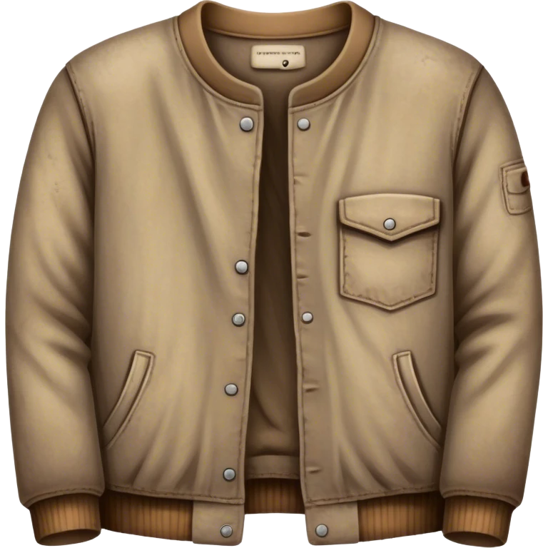 Dirty and worn-out clothes with visible stains, dust, and wrinkles. The fabric looks old and slightly torn, giving a rugged and unkempt appearance emoji