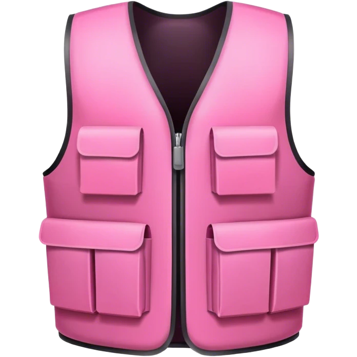 Pink Bulletproof vests  emoji