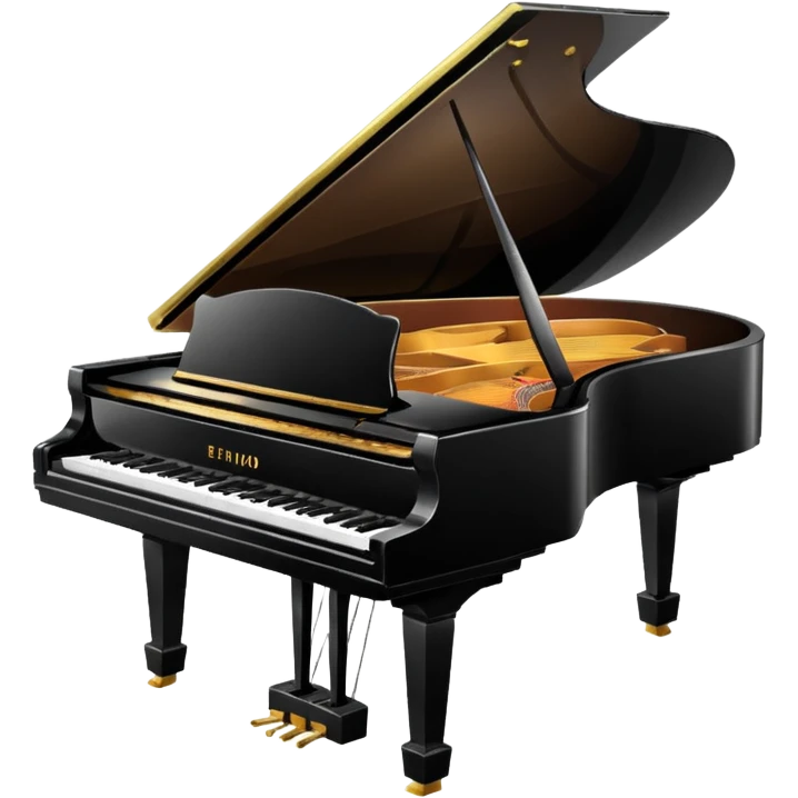 grand piano emoji