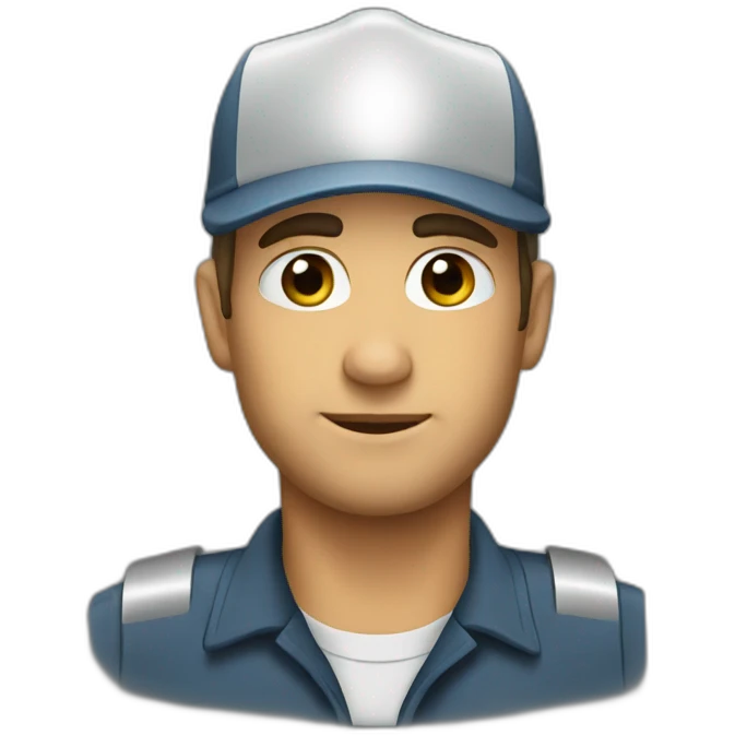 truck driver emoji