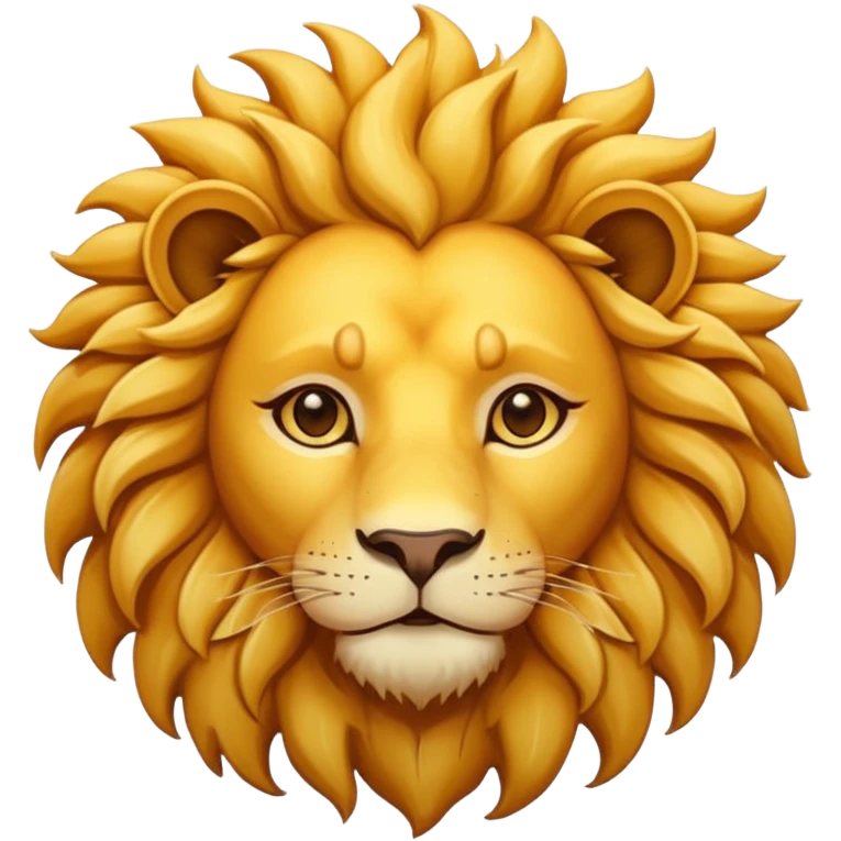 sun with a lion face emoji