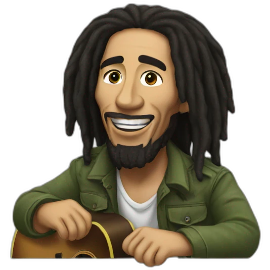 bob marley emoji