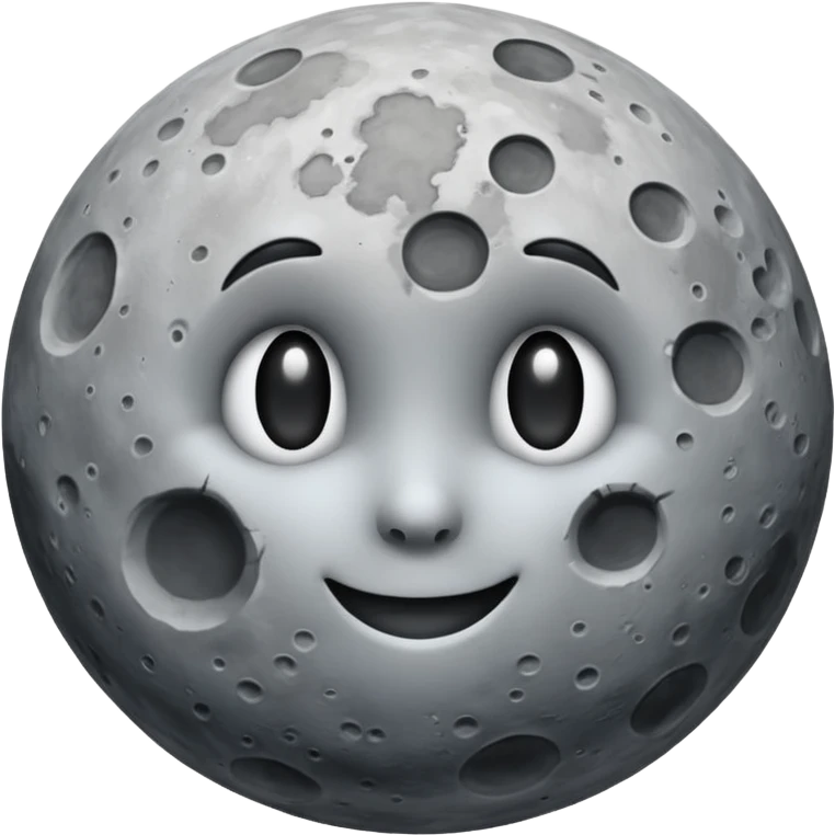 Real moon emoji