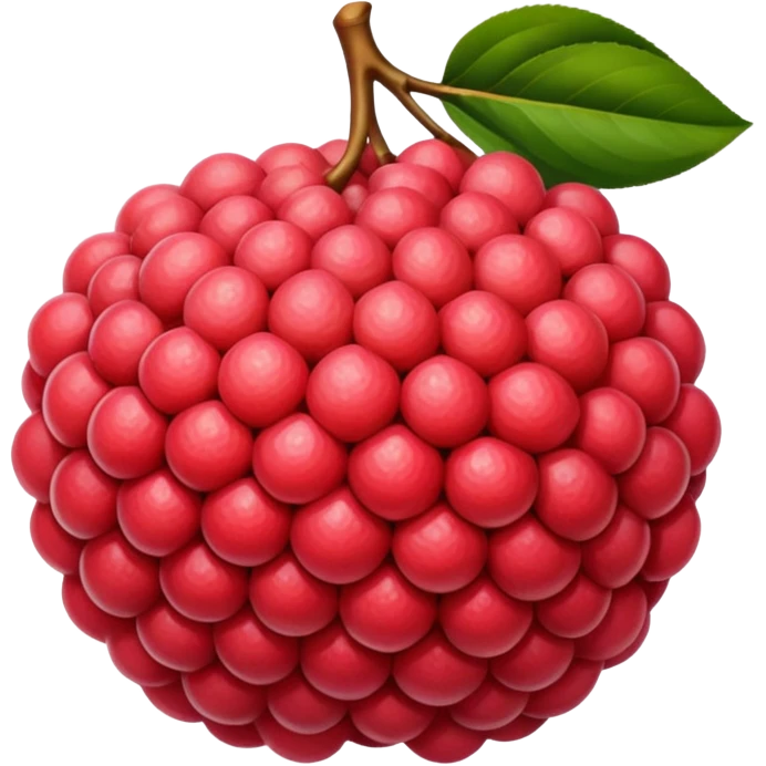 Lychee emoji