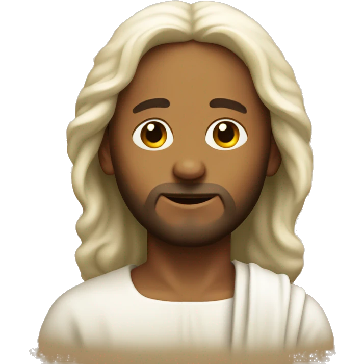 Jesus with lamb  emoji