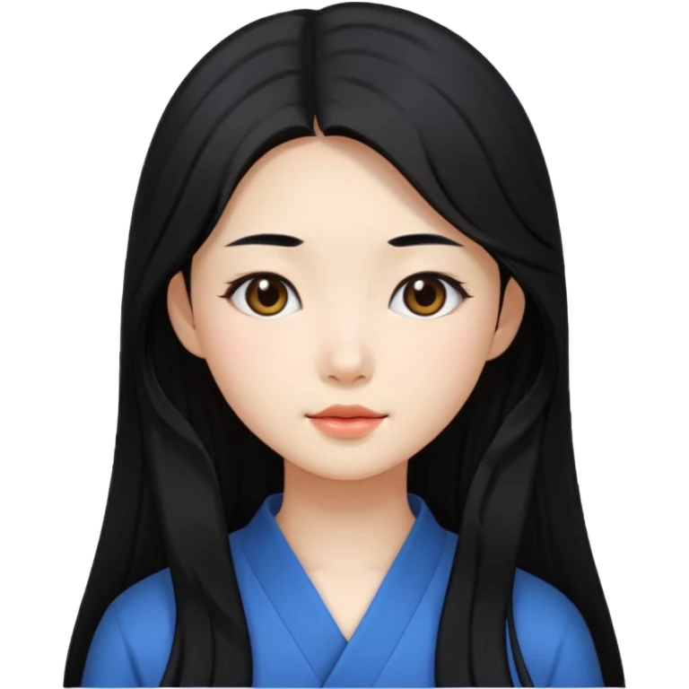 дівчинка кореянка emoji