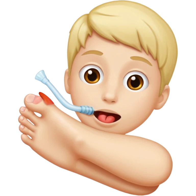 Toe suck emoji