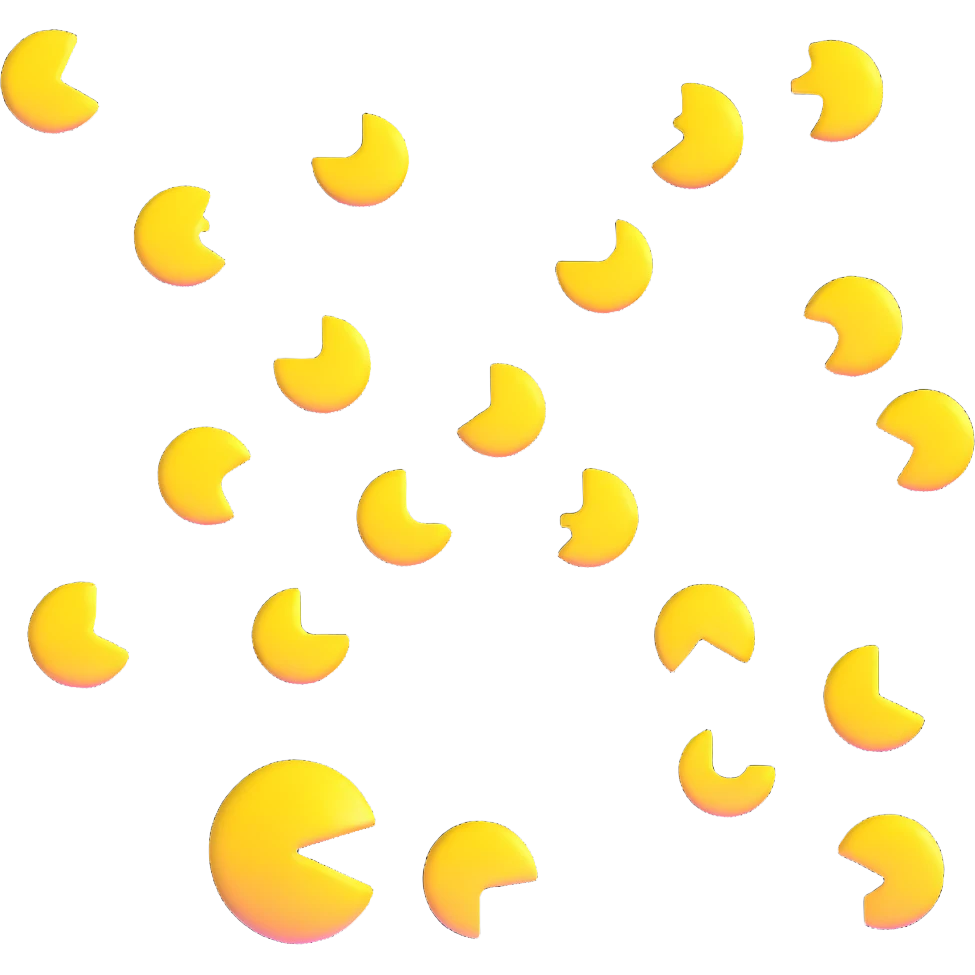 Pac-Man character emoji