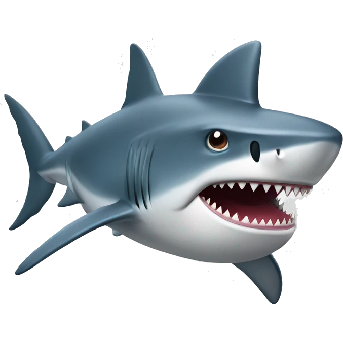 shark with cap emoji