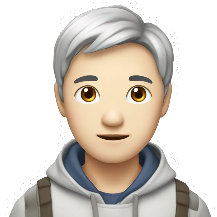 30대 회사원 여성. 회사에서 취미로 탁구. 웃는입. 어두운피부. 갈색단발. emoji