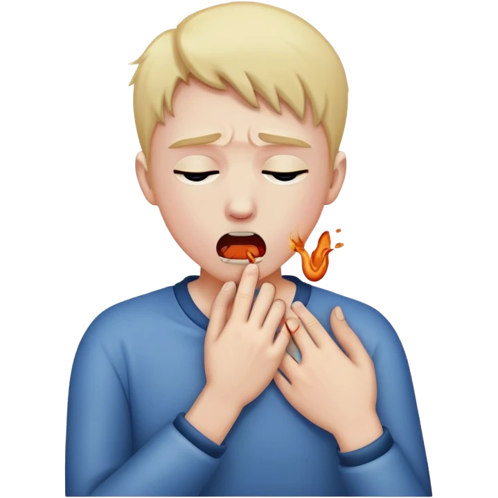 Choking emoji