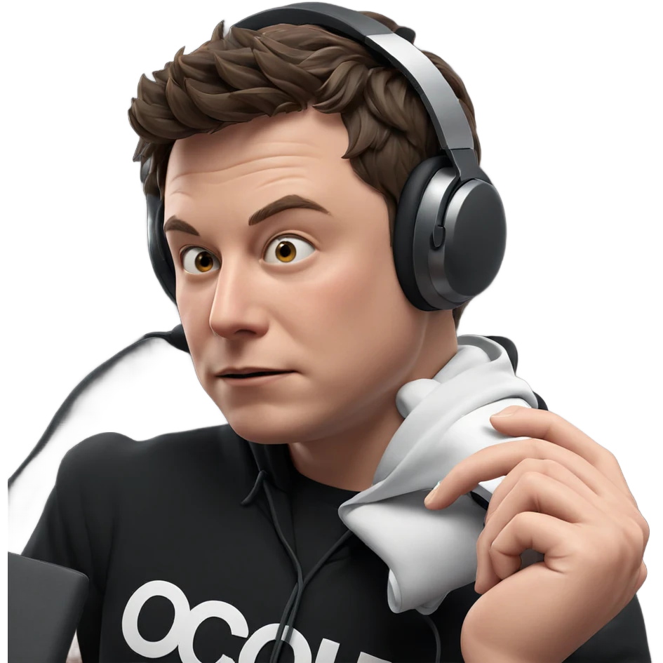 boy with headphones alone emoji