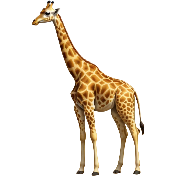 cinematic-giraffe-realistic-full-body-standing-emoji,-towering-elegantly-over-the-savanna,-long-neck-arched-slightly,-head-tilted-dramatically,-sleek-golden-coat-with-bold-brown-patches,-large-dark-eyes-exuding-playful-wisdom,-simplified-yet-realistic-focused-features,-highly-detailed,-glowing-with-an-almost-sarcastic-glow expressive eyes emoji
