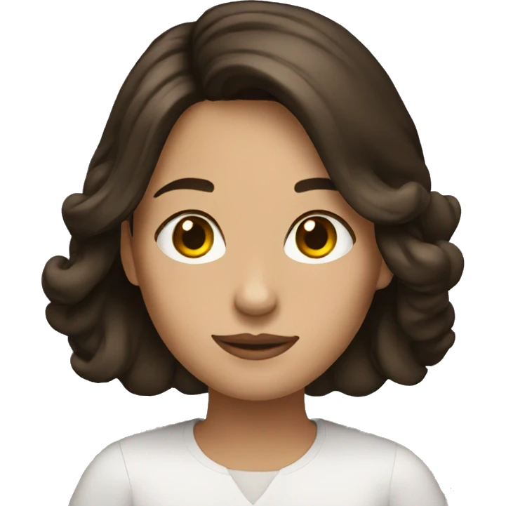 Brunette  emoji