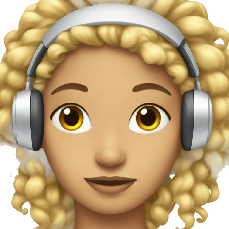 Coquette headphones  emoji