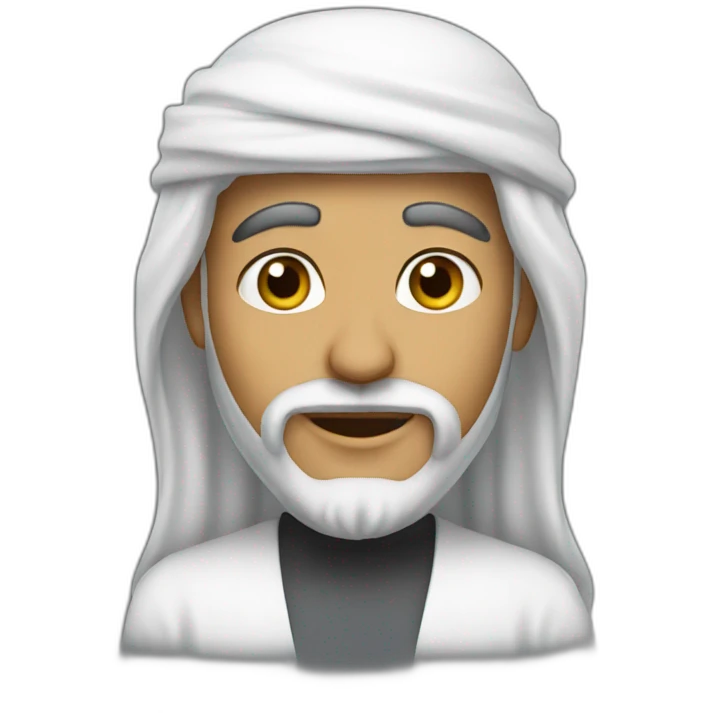 Un arabe emoji