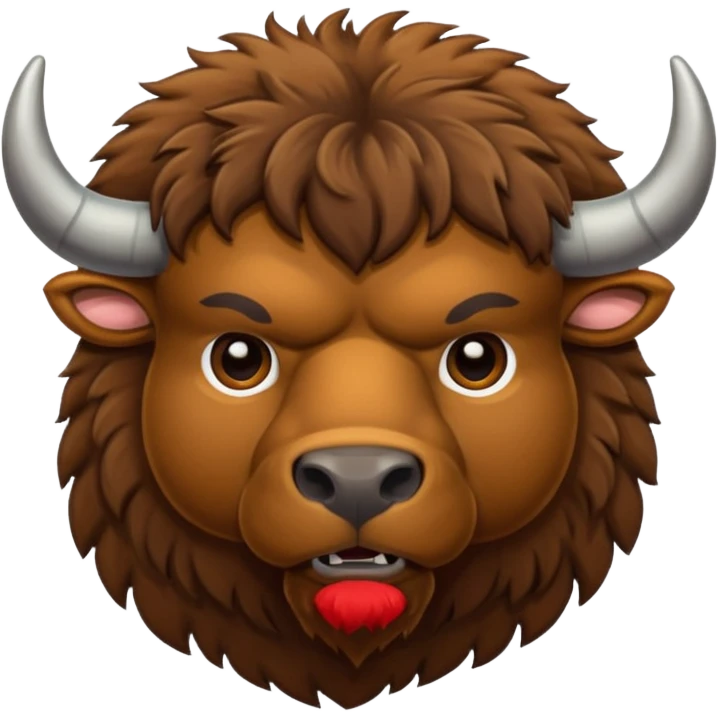 Bison emoji