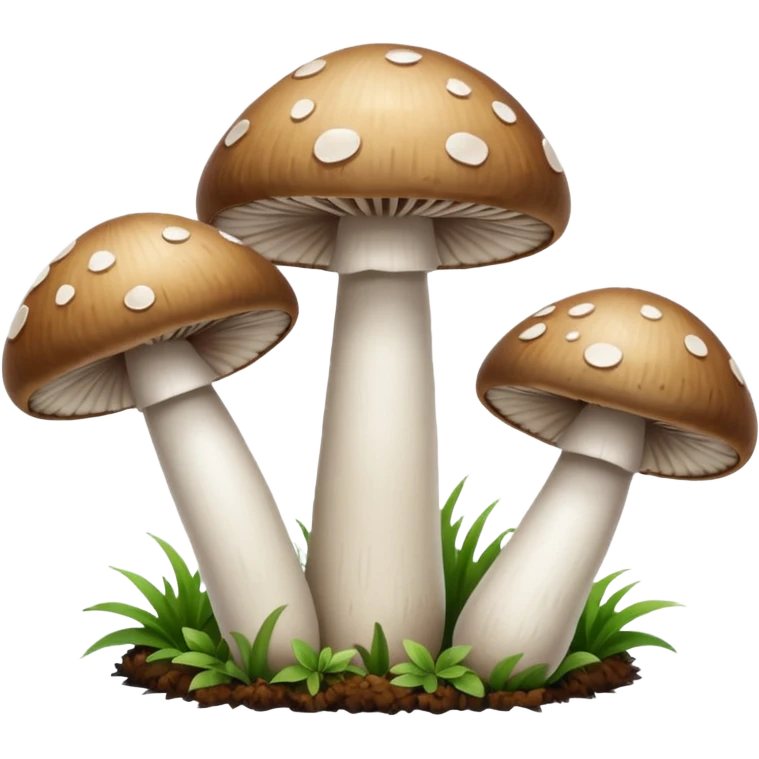 3 champignons emoji