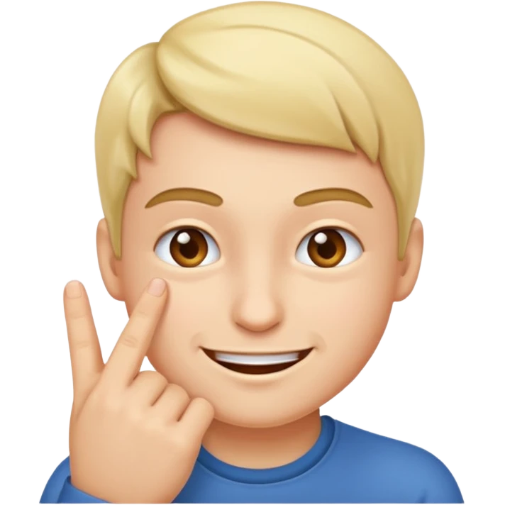 Face smirking and pinching fingers  emoji