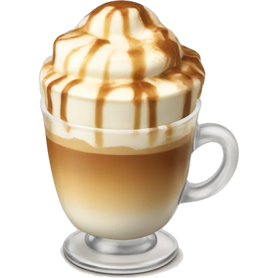 affogato latte emoji