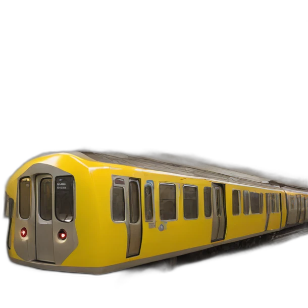 Yellow Berlin subwaytrainpinl emoji