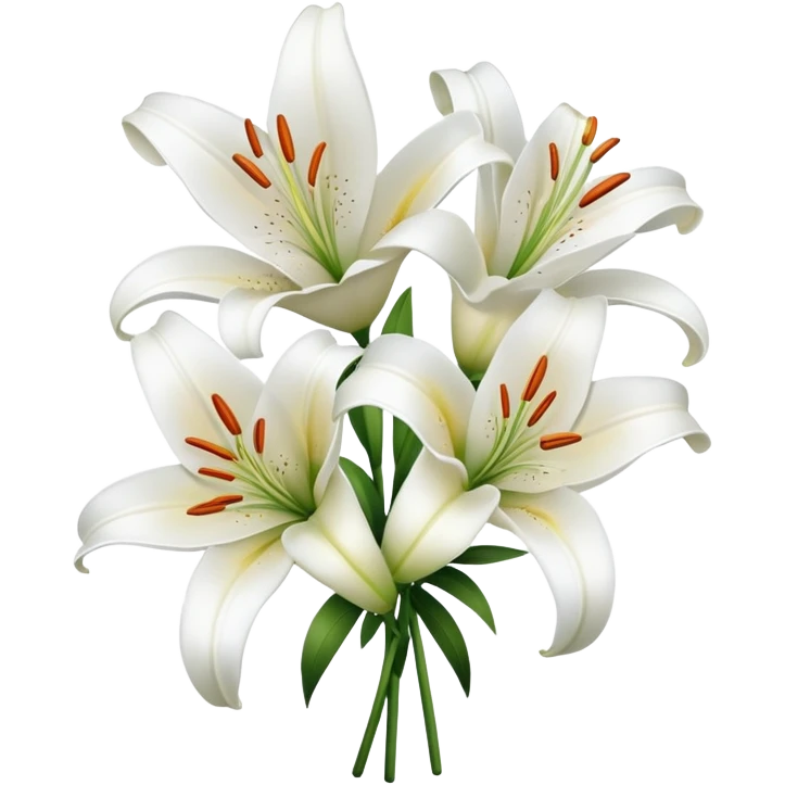 lilies emoji