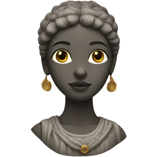 girl ancient statue emoji