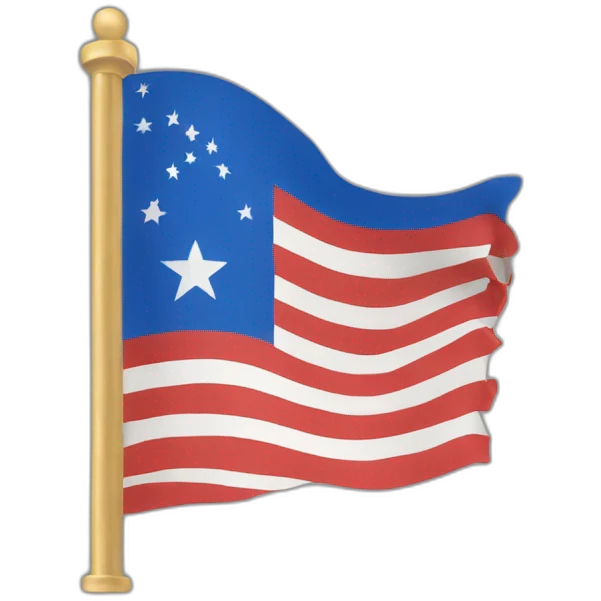 Drapeau hétéro emoji