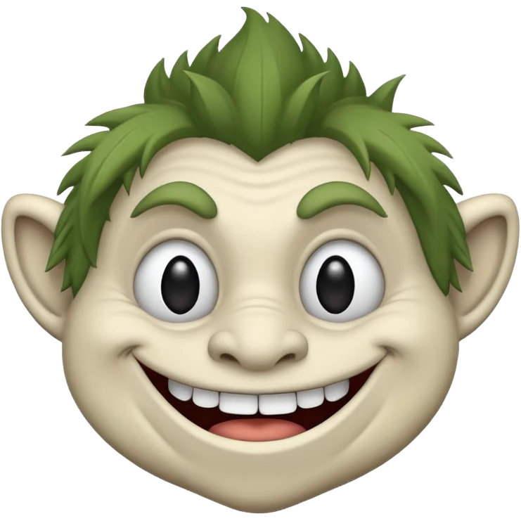 Troll face emoji
