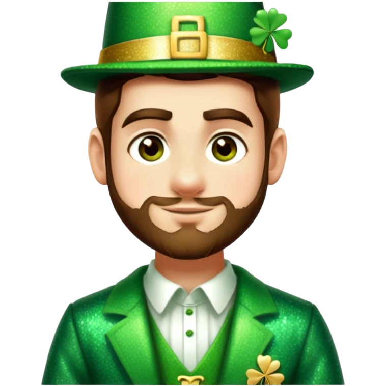 Sparkling Leprechaun emoji