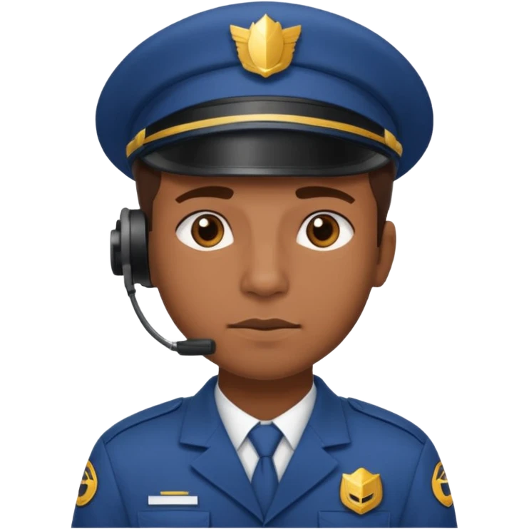 opérateur contrôle non destructif homme brun emoji