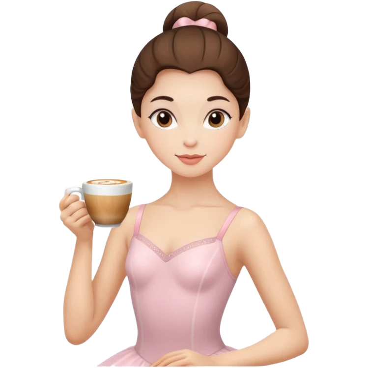 ballerina cappuccino emoji